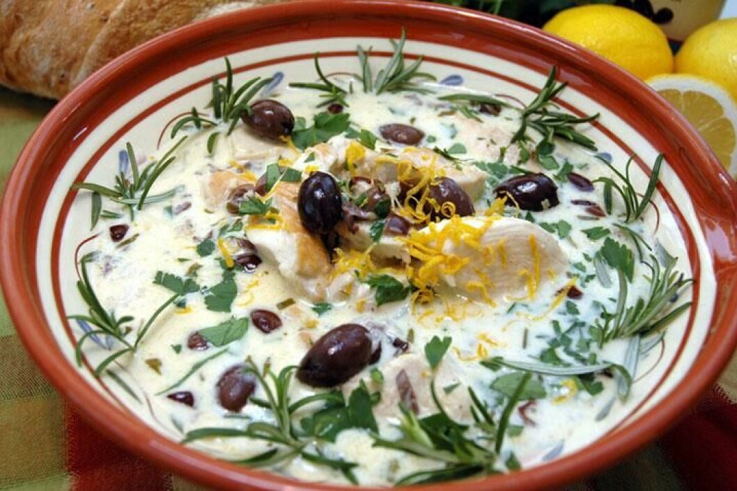 Middagstips Citronkyckling med oliver