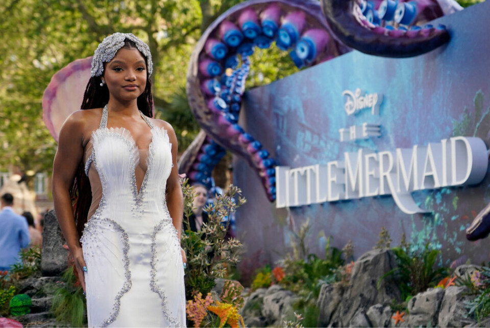 Halle Bailey spelar Ariel i Disneys nyinspelning av 'Den lilla sjöjungfrun'. Arkivbild.
