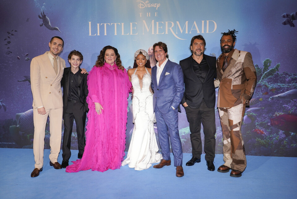 Alla skådespelare i nyinspelningen av Lilla sjöjungfrun.